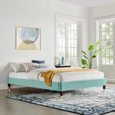 Modway - Harlow Full Performance Velvet Platform Bed Frame