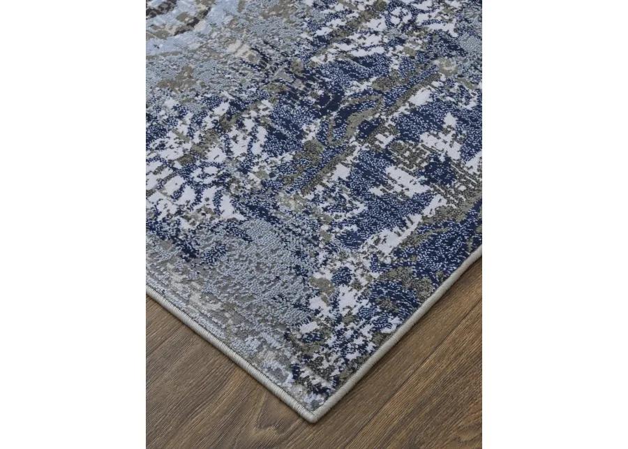 Gaspar 3834F Blue/Gray/Taupe 2'10" x 8' Rug