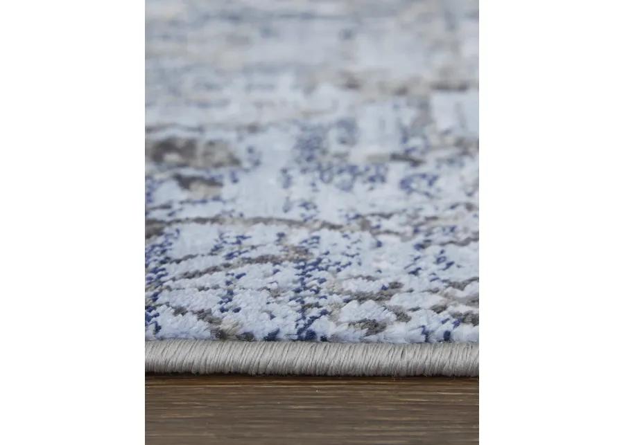 Gaspar 3834F Blue/Gray/Taupe 2'10" x 8' Rug