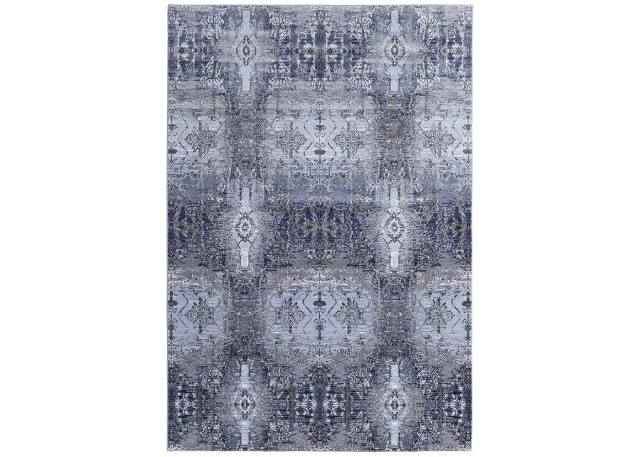 Gaspar 3834F Blue/Gray/Taupe 2'10" x 8' Rug