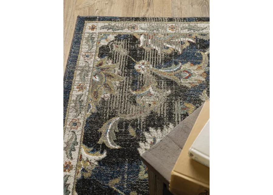 Venice 9'10" x 12'10" Char Rug