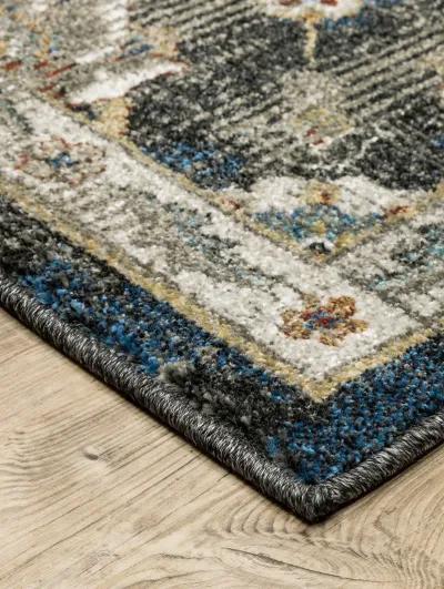 Venice 9'10" x 12'10" Char Rug