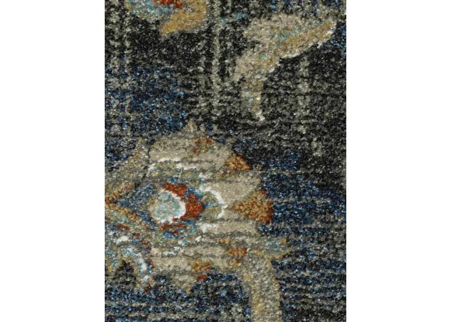 Venice 9'10" x 12'10" Char Rug