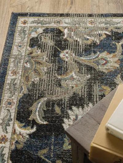 Venice 9'10" x 12'10" Char Rug