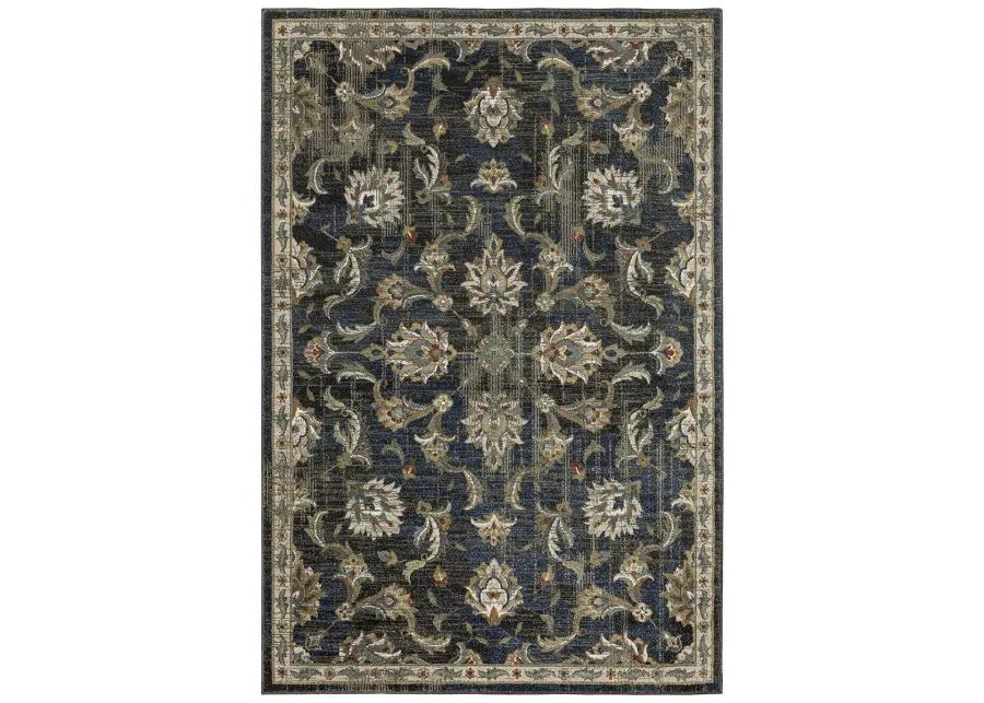 Venice 9'10" x 12'10" Char Rug