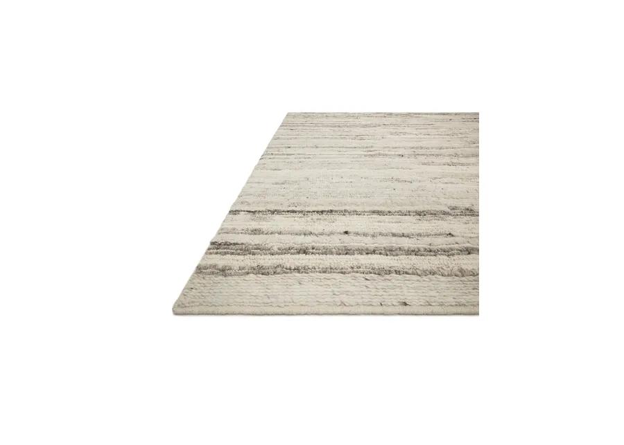 Rayan RAY04 Natural/Grey 8'6" x 11'6" Rug