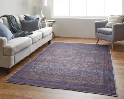 Voss 39H8F Blue/Pink/Purple 8'10" x 12' Rug