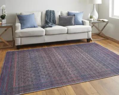 Voss 39H8F Blue/Pink/Purple 8'10" x 12' Rug