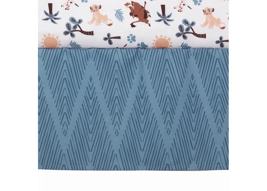 Disney Baby Lion King Adventure Blue 3-Piece Crib Bedding Set by Lambs & Ivy