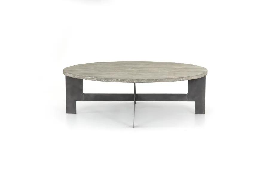 Round Coffee Table With Iron