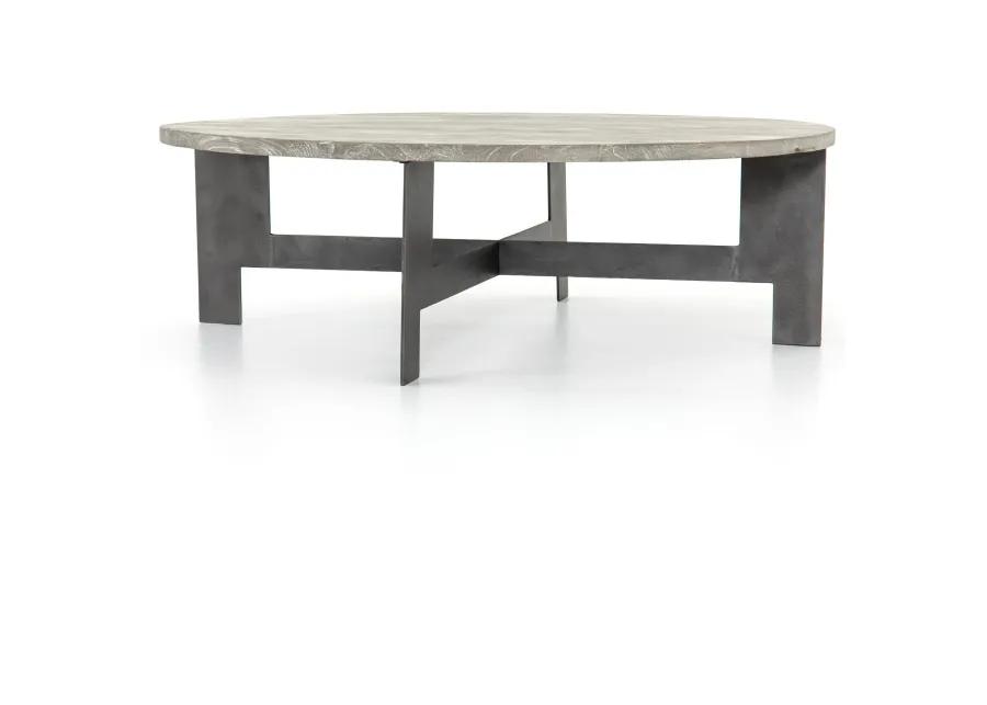 Round Coffee Table With Iron