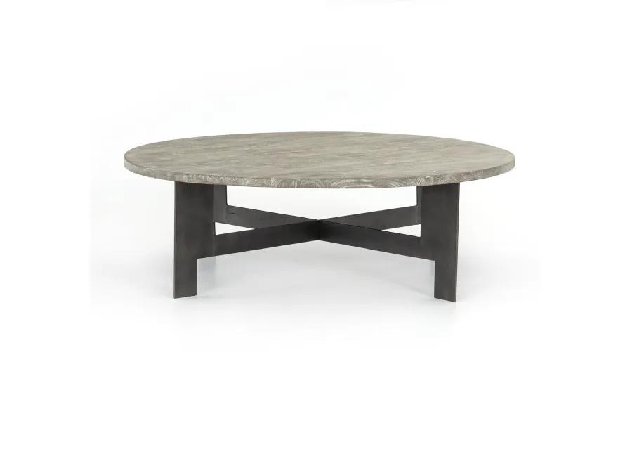 Round Coffee Table With Iron