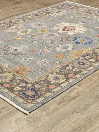 Lucca 7'10" x 10'10" Blue Rug