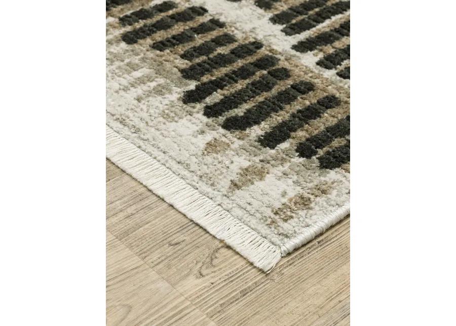 Bauer 3'10" x 5'5" Beige Rug