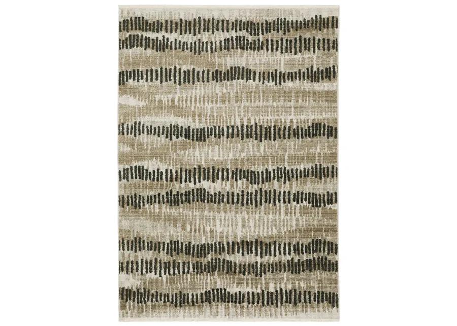 Bauer 3'10" x 5'5" Beige Rug