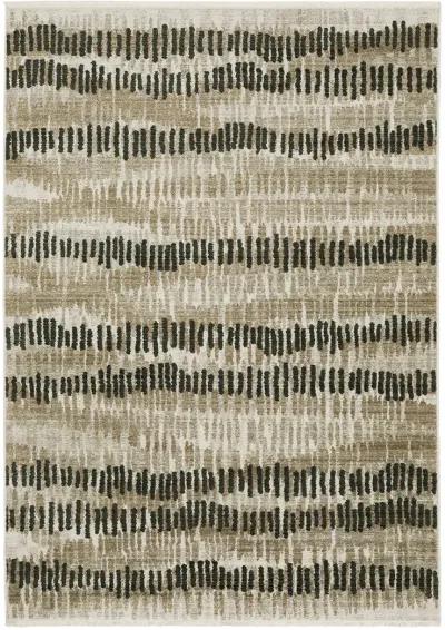 Bauer 3'10" x 5'5" Beige Rug