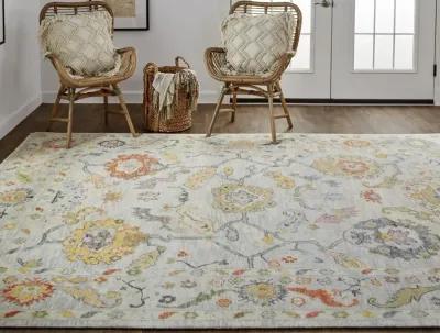 Karina 6793F Gray/Yellow/Red 7'9" x 9'9" Rug