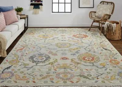 Karina 6793F Gray/Yellow/Red 7'9" x 9'9" Rug