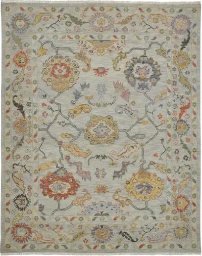 Karina 6793F Gray/Yellow/Red 7'9" x 9'9" Rug