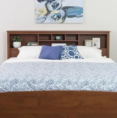 Prepac Cherry King Bookcase Headboard