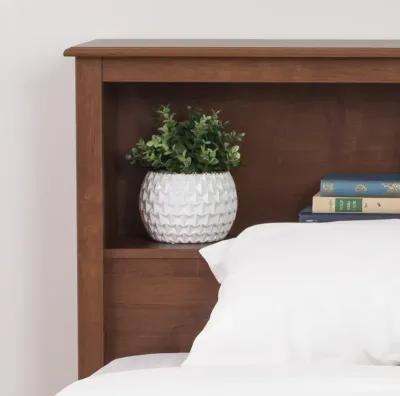 Prepac Cherry King Bookcase Headboard