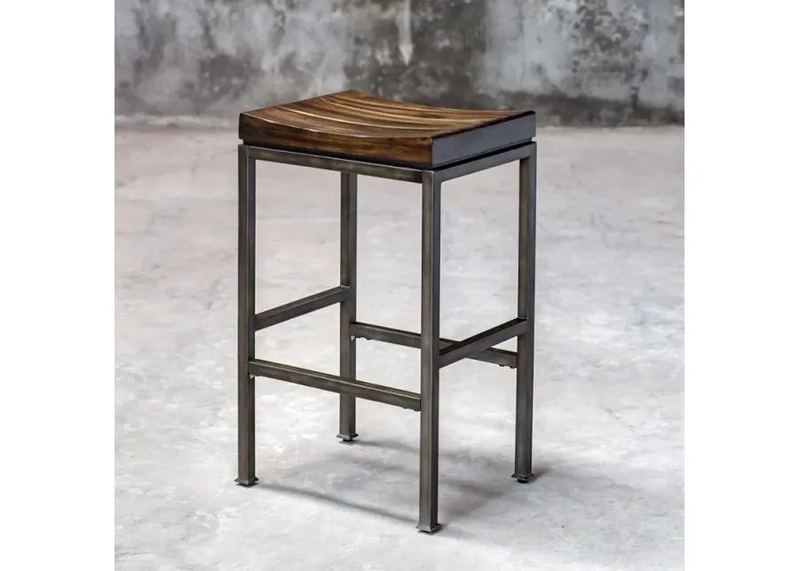 Uttermost Beck Industrial Bar Stool