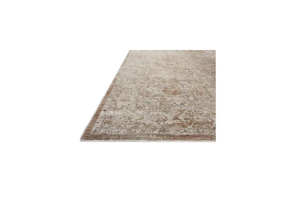 II Tabitha Natural/Clay 6'7" x 9'2" Area Rug by Loloi II