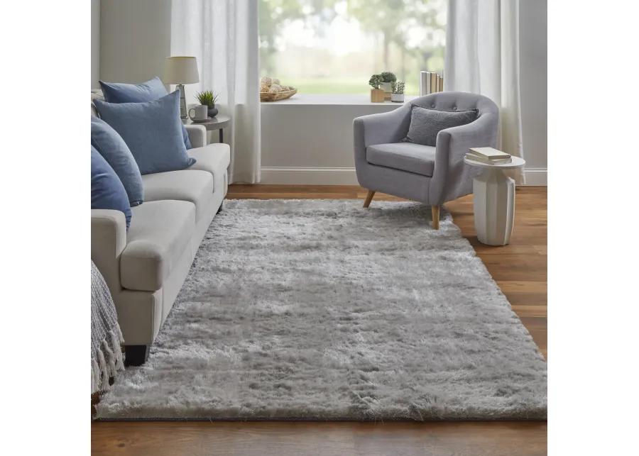 Indochine 4550F Gray/Silver 2'6" x 6' Rug