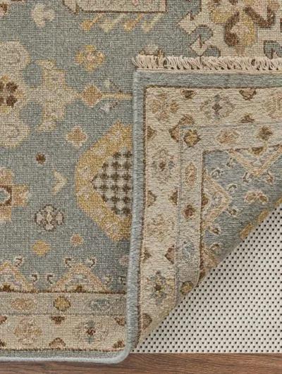 Corbitt 0610F 7'9" x 9'9" Blue/Gray/Ivory Rug