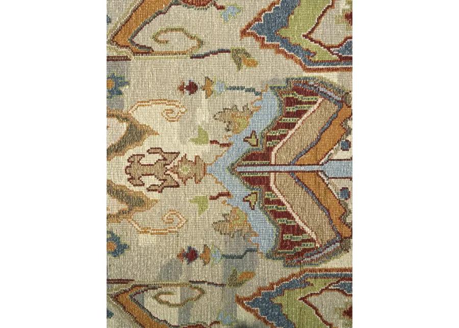 Leylan 0563F 5'6" x 8'6" Tan/Ivory/Orange Rug