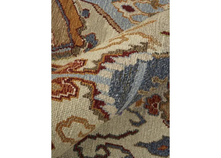 Leylan 0563F 5'6" x 8'6" Tan/Ivory/Orange Rug