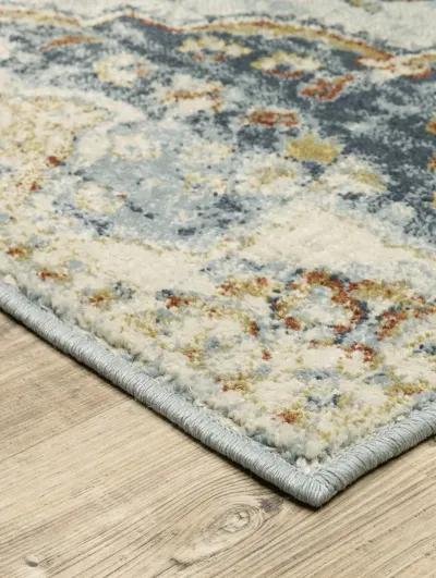 Branson 6'7" x 9'2" Blue Rug