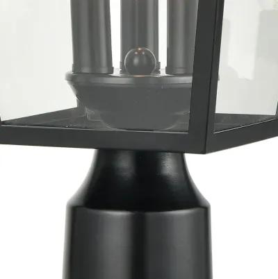 Main Street 19'' High 3-Light Outdoor Post Light