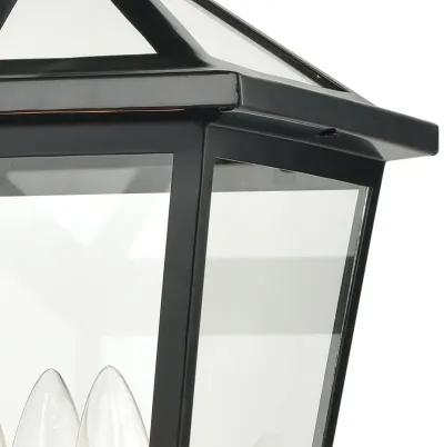 Main Street 19'' High 3-Light Outdoor Post Light