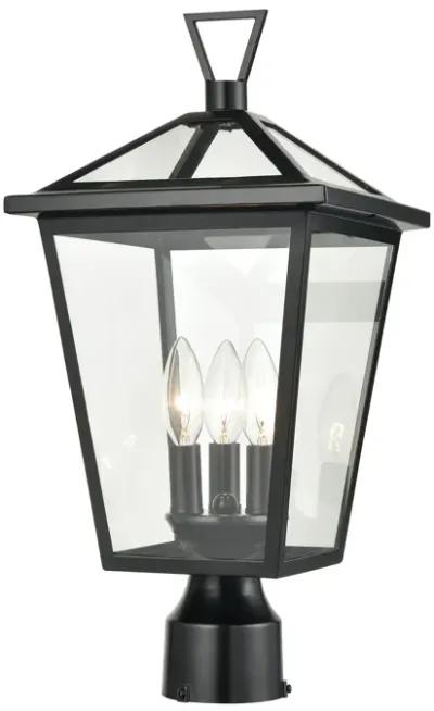 Main Street 19'' High 3-Light Outdoor Post Light