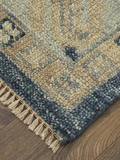 Fillmore 6943F 3' x 5' Blue/Ivory Rug