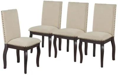 Merax 5-Piece Farmhouse Dining Table Chairs Set