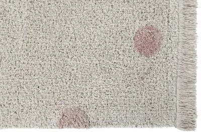 Washable rug Hippy Dots Honey