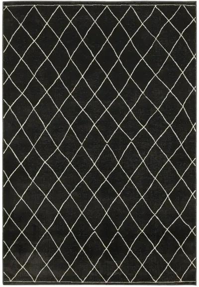 Raylan 9'10" x 12'10" Black Rug