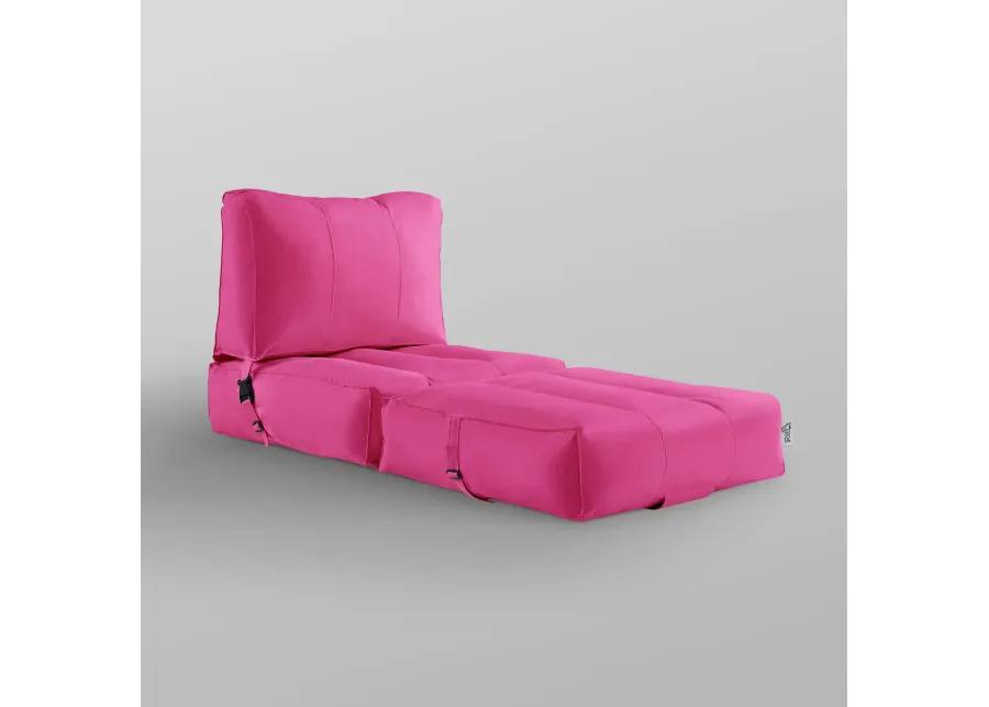 Loungie Cloudy Nylon Bean Bag Chair