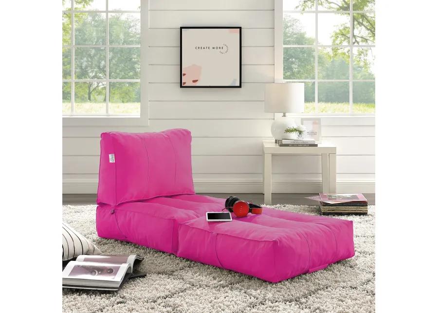 Loungie Cloudy Nylon Bean Bag Chair