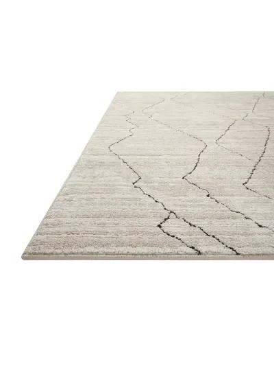 Darby DAR03 Sand/Charcoal 5'3" x 7'6" Rug