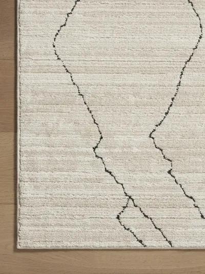 Darby DAR03 Sand/Charcoal 5'3" x 7'6" Rug