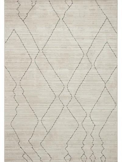 Darby DAR03 Sand/Charcoal 5'3" x 7'6" Rug