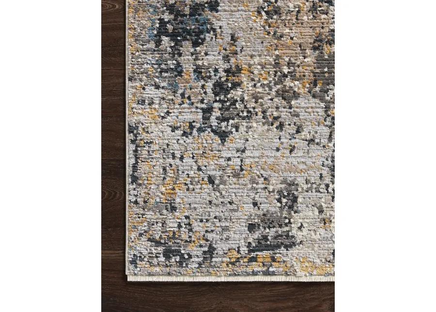 Leigh LEI04 Silver/Multi 6'7" x 9'6" Rug