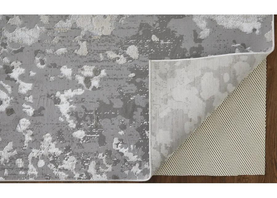 Micah 3336F Silver/Gray/White 5' x 8' Rug