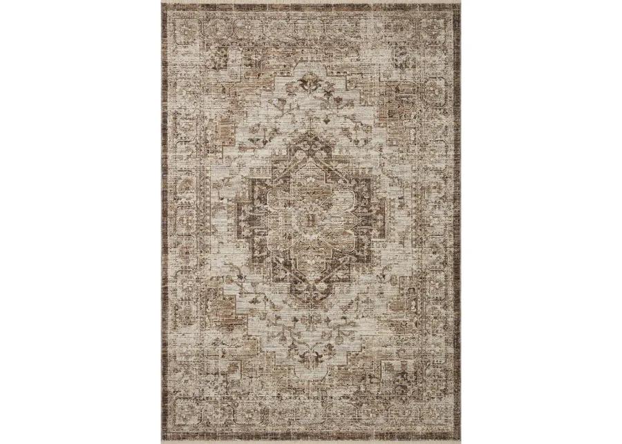 Sorrento SOR03 Mocha/Multi 6'7" x 9'10" Rug