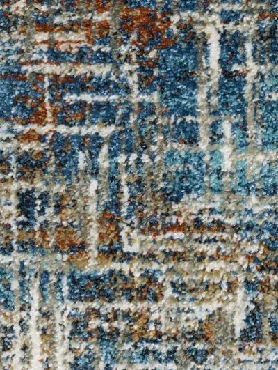 Venice 3'10" x 5'5" Blue Rug