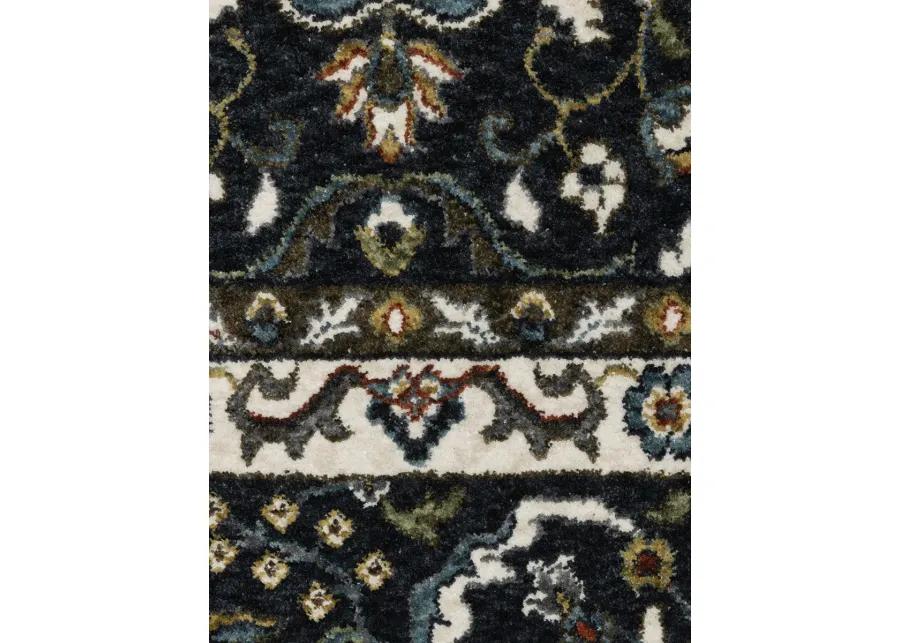 Vivian 9'10" x 12'10" Navy Rug