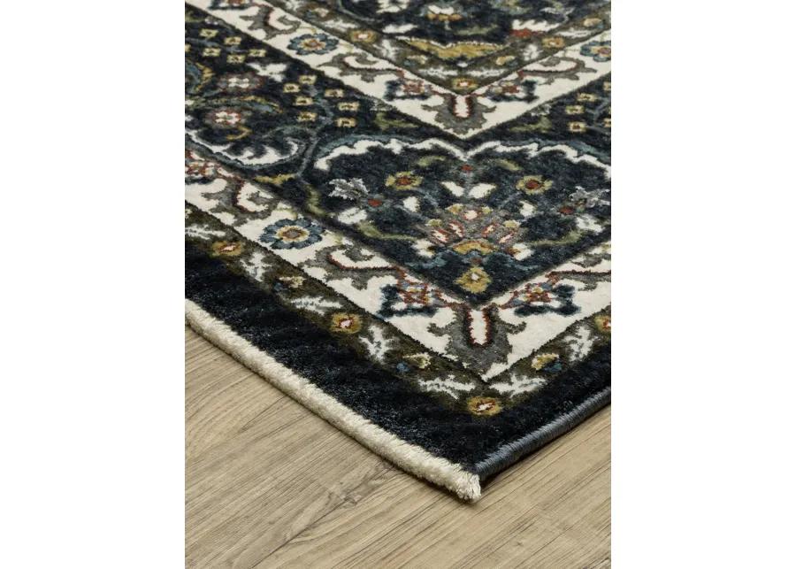 Vivian 9'10" x 12'10" Navy Rug